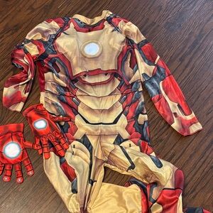 Kids ironman Costume - Red and Gold